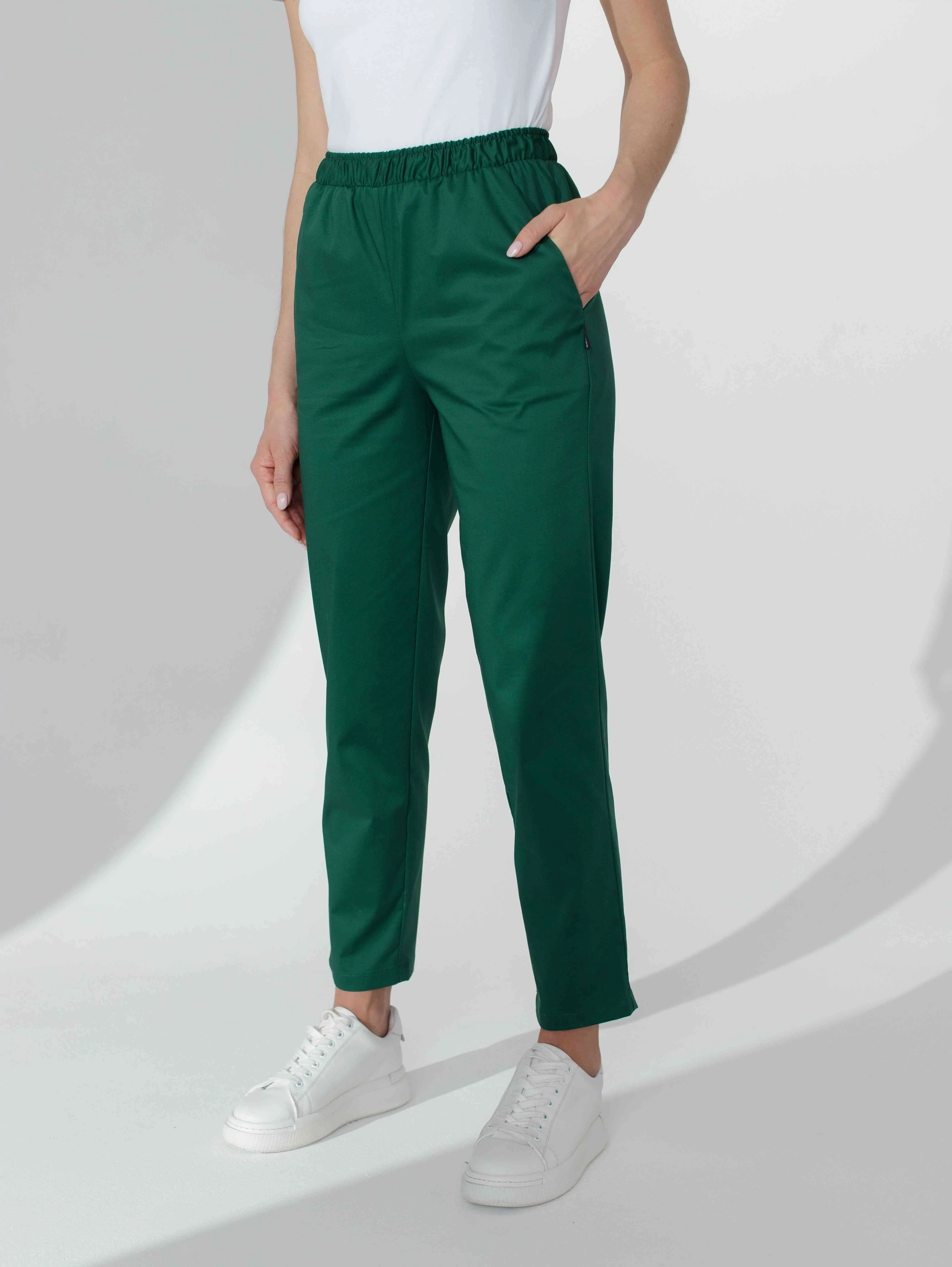 Женские медицинские брюки CWP-3 (зелёный)