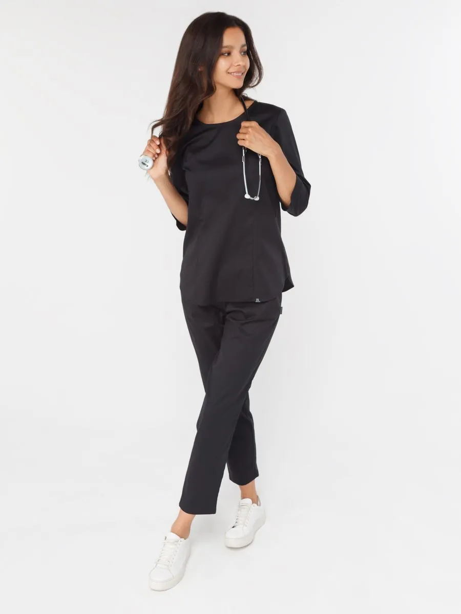 Женские медицинские брюки CWP-3 (чёрный)